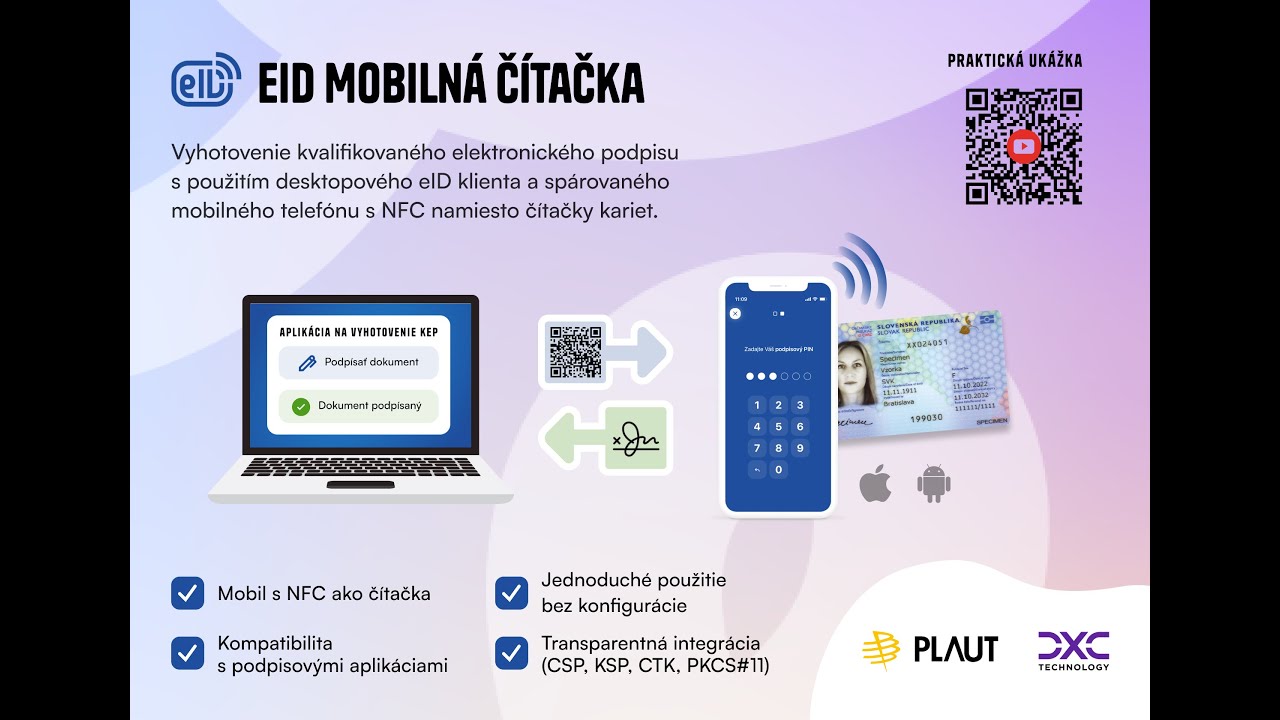eID Mobilná čítačka