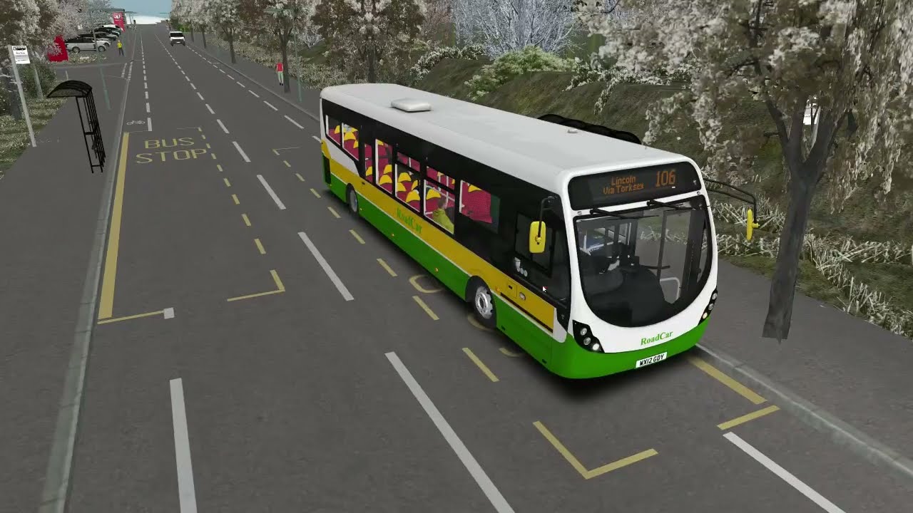 OMSI2 Wright Streetlite (Cummins) on Lincolnshire V5 service 106