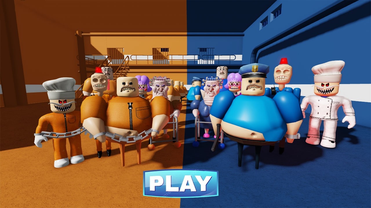 PRISONER VS POLICE PRISON RUN !! WHO WIN ? WALKTHROUGH GAMEPLAY #roblox