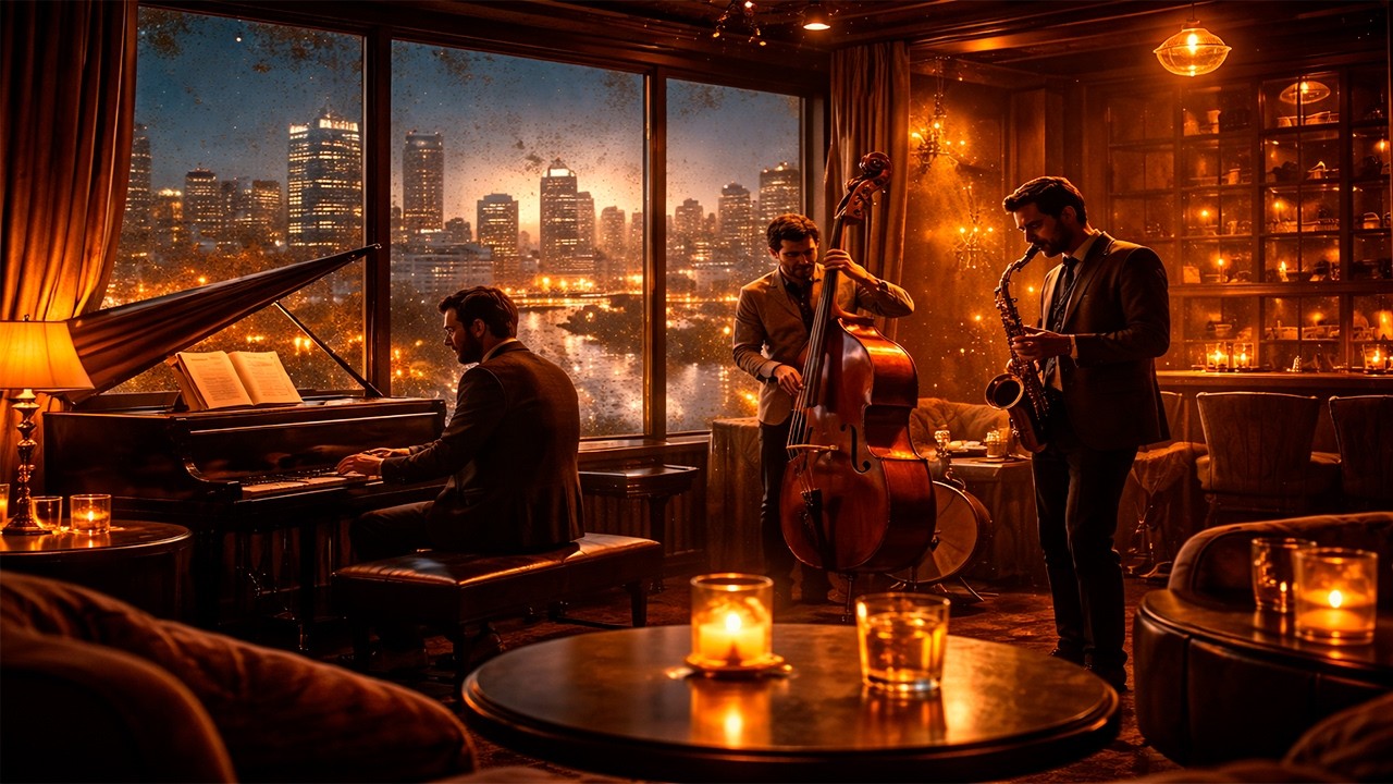 Late Night Jazz Piano – Relaxing Smooth Jazz Instrumental for Sleep & Relax