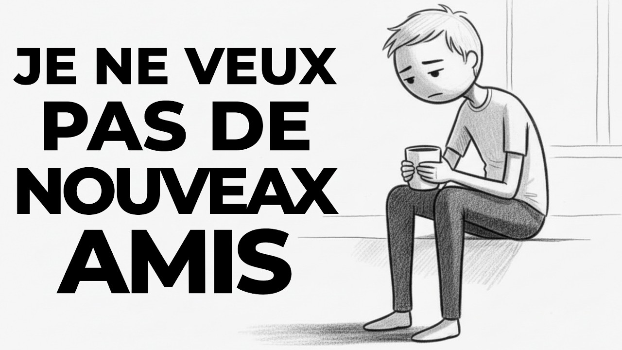 La Psychologie de Ceux Qui NE TIENNENT PAS À Avoir de Nouveaux Amis