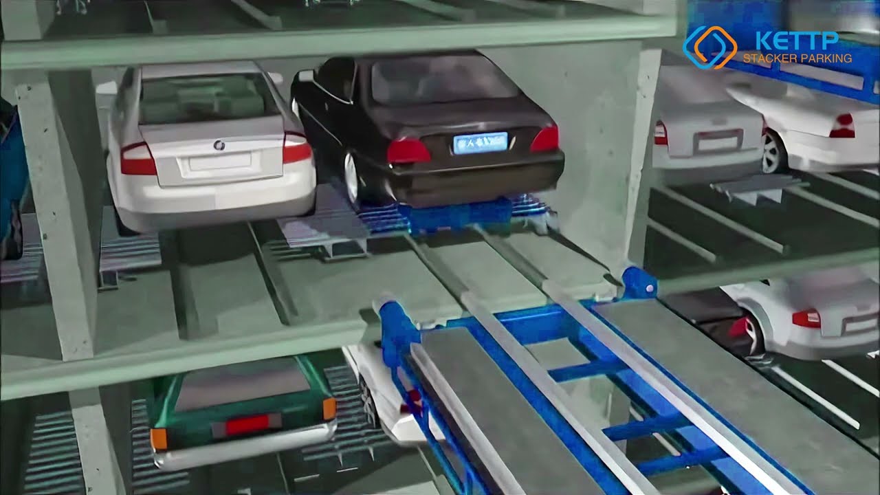 PPY Fully Automated Shuttle parking system by KETTP