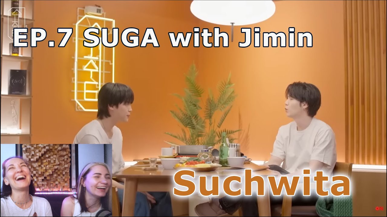 Смотрим, как квасят Шуга и Чимин🍻 || Suchwita EP.7 SUGA with Jimin Reaction
