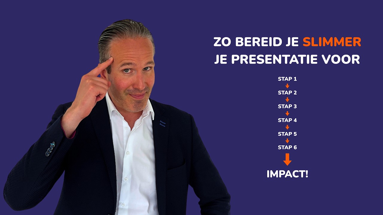 PRESENTATIE VOORBEREIDEN? Zo pak je het GESTRUCTUREERD aan