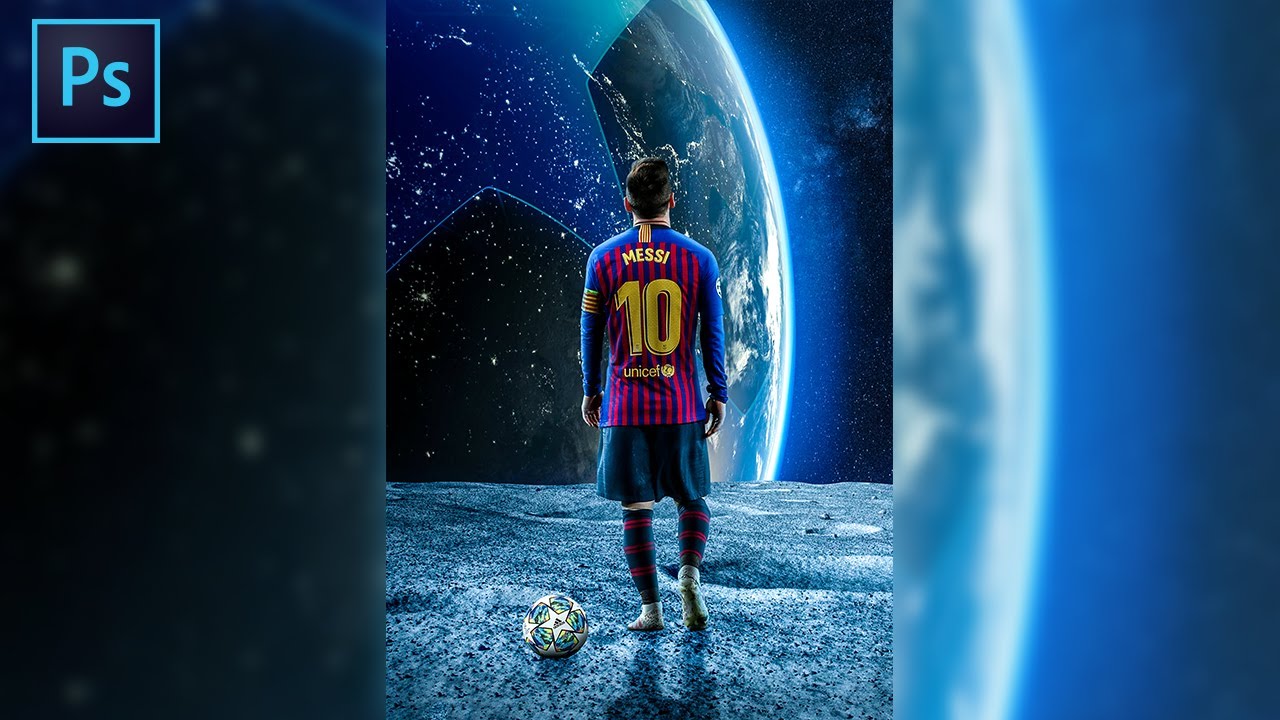 Lionel Messi Fantasy Manipulation | Photoshop Tutorial
