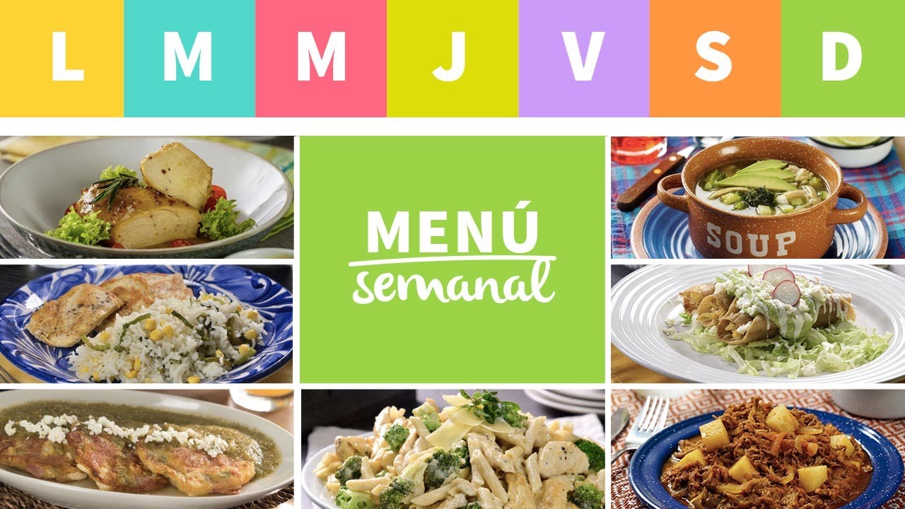 Menú semanal