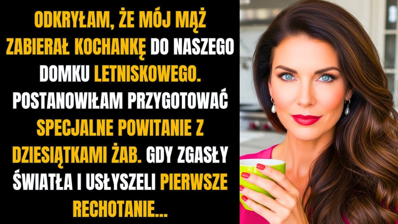 Odkryłam, że mój mąż zabierał kochankę do naszego domku letniskowego. Postanowiłam przygotować sp...