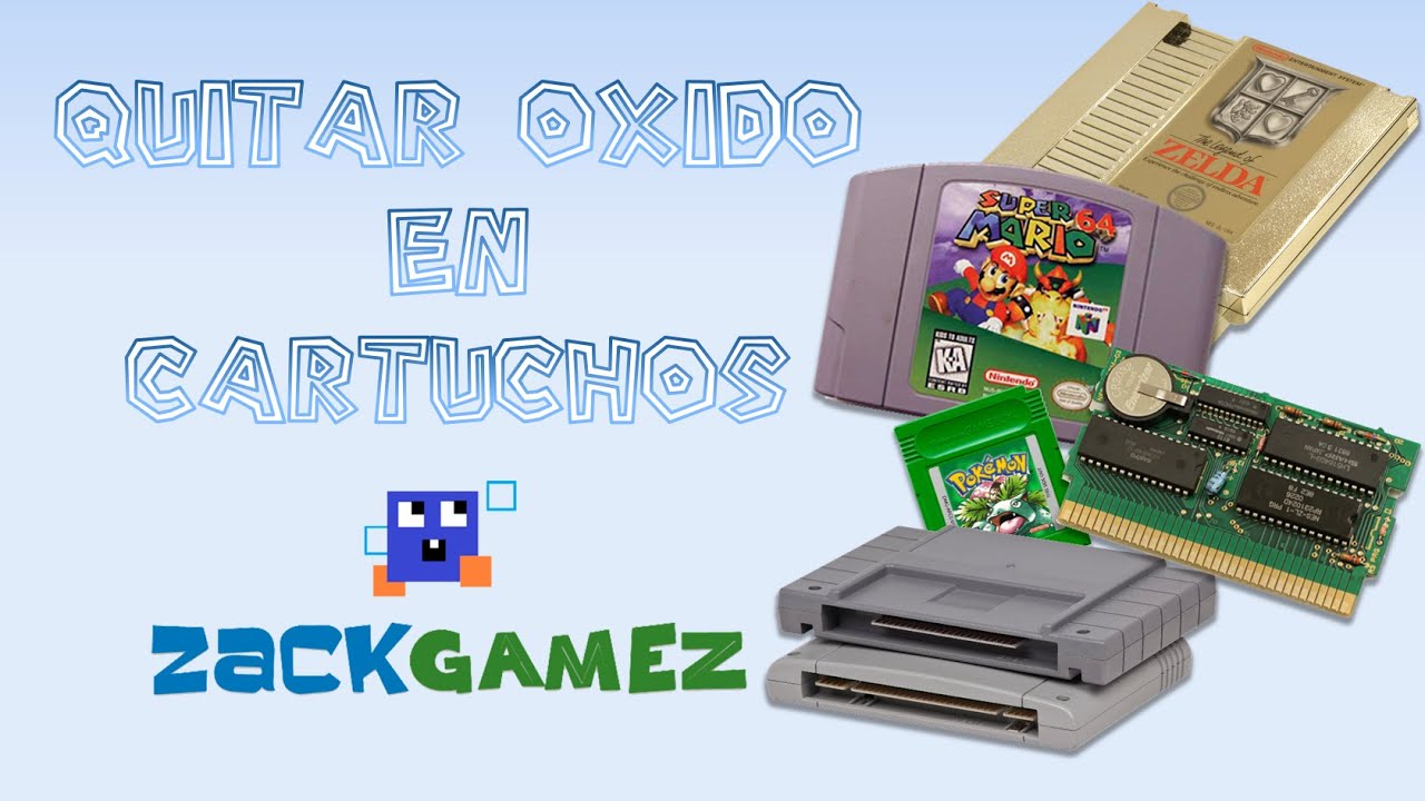 Quitar oxido en cartuchos