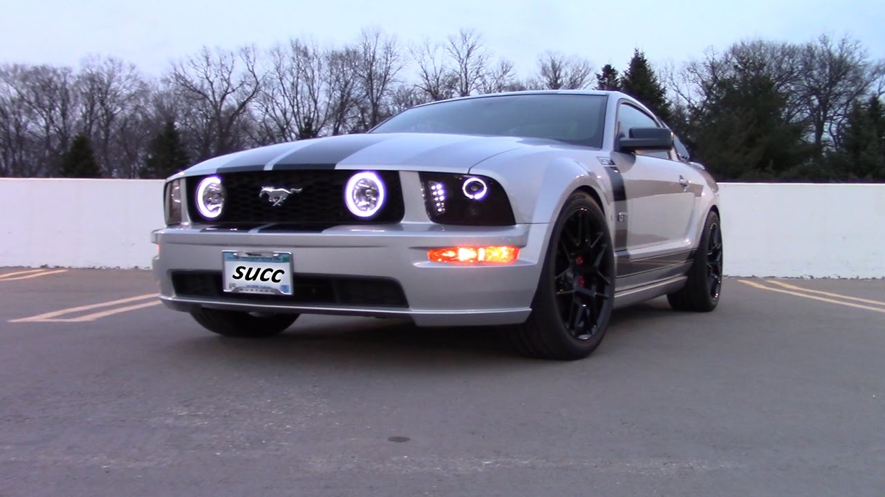 2005 Mustang GT Kooks Long Tube Headers, Catted X-Pipe - Revs and Takeoff