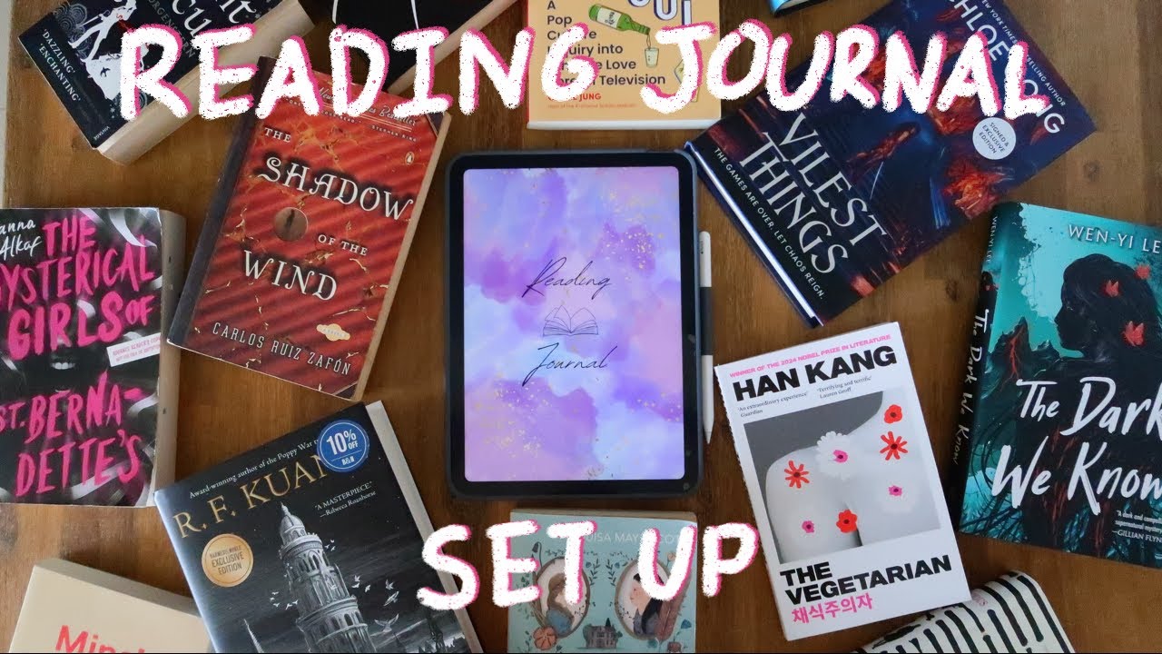 2025 Digital Reading Journal | challenges, trackers, book reviews