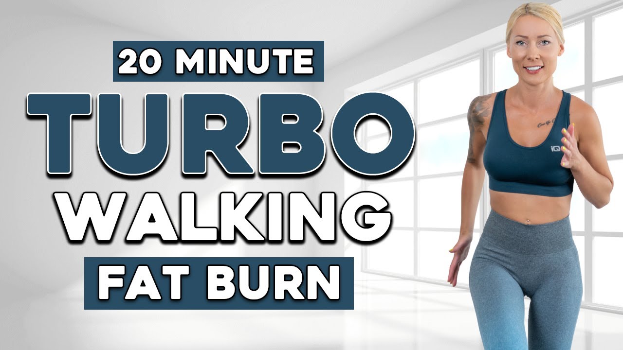 20 Min Turbo Walking Workout For Weight Loss All Standing