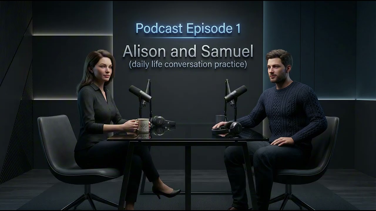 English Conversations Podcast for Daily Life | Episode 1 – Buying a Coffee & Real-Life Situations