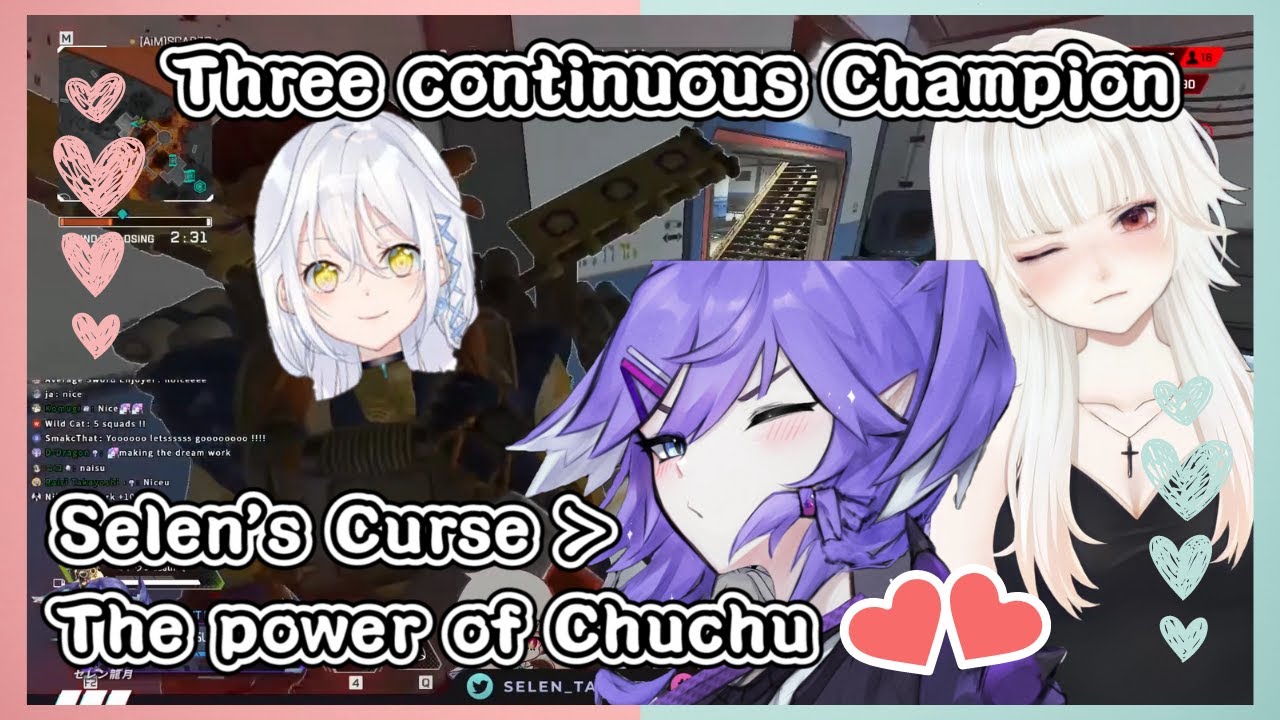 After Qu Selen and Mitwun Chuchu, they won three champion in a row【Selen Tatsuki | NijisanjiEN】