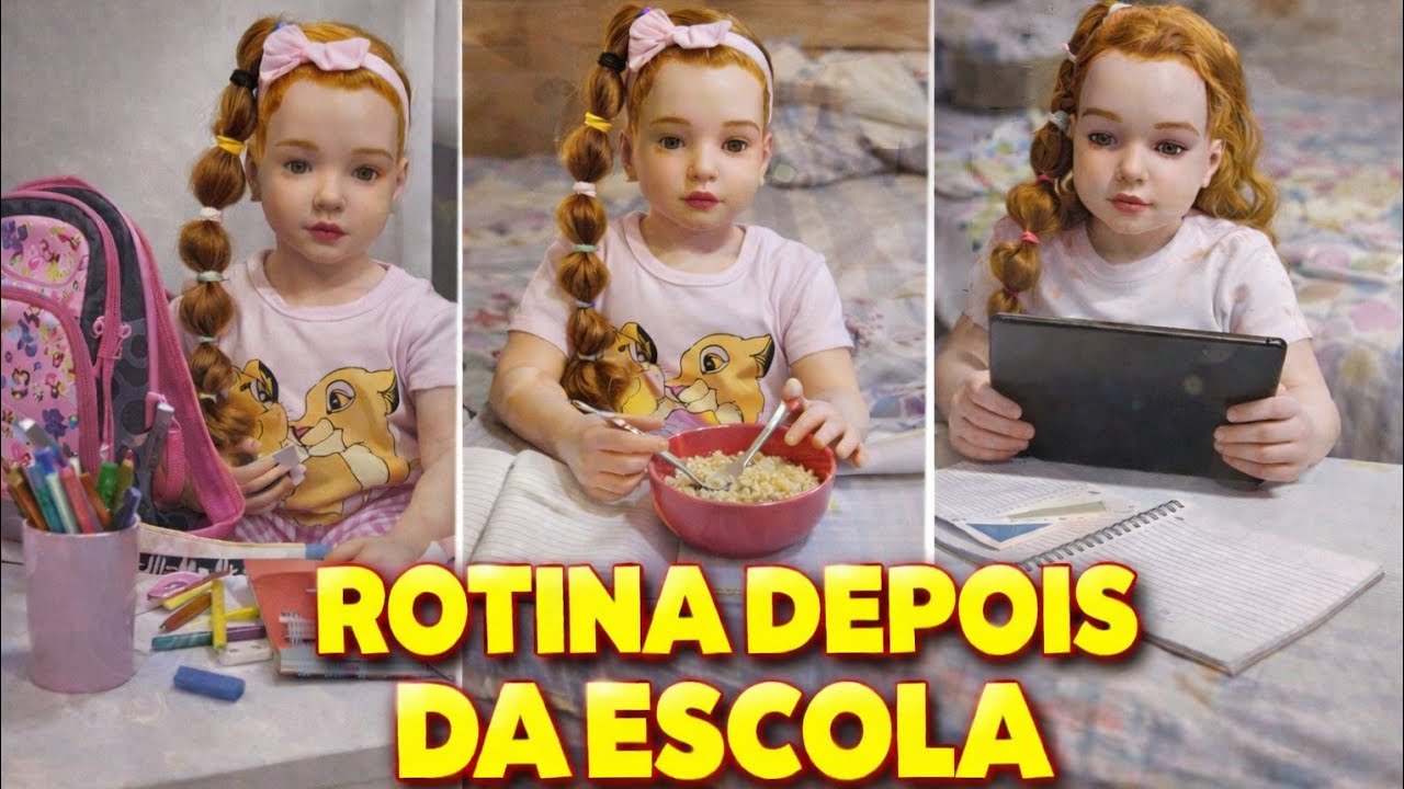 ROTINA DE 1 CRIANÇA REBORN +1⁰RECEBIDOS DO CANAL
