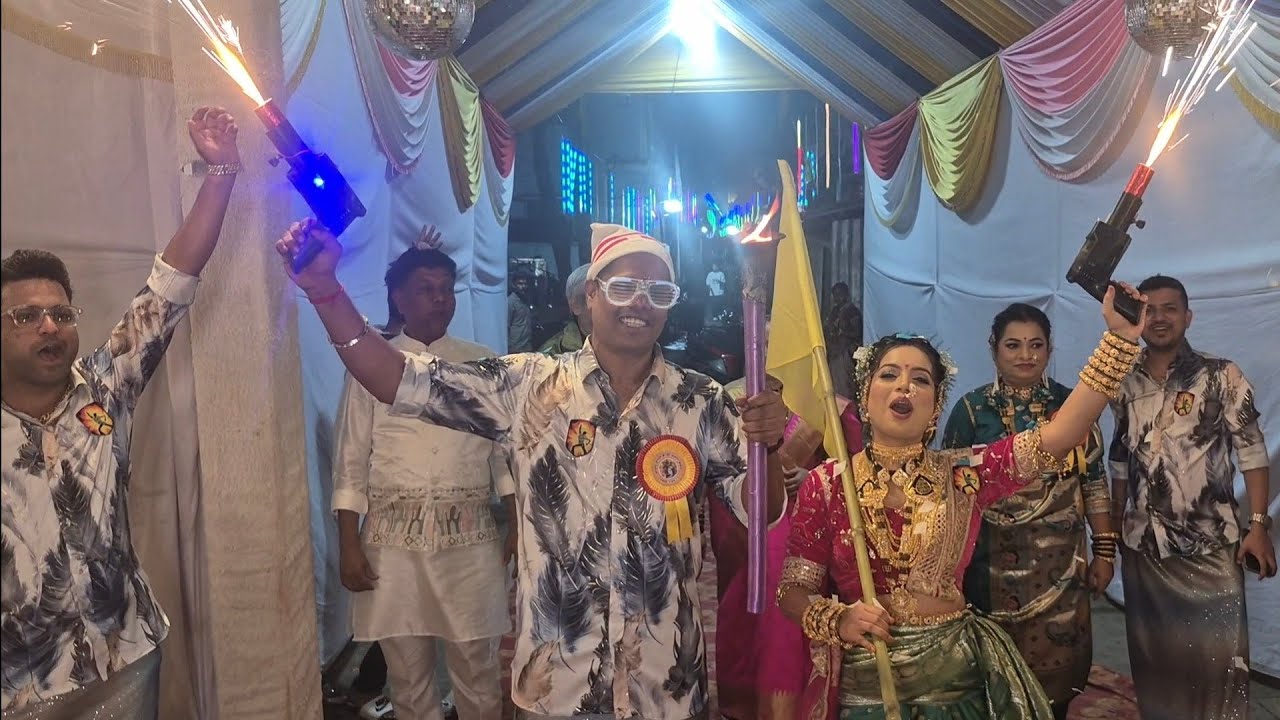 वेसावा कोळीवाडा👏 पाटलाच्या होळीची मिवरणूक व होळी अग्नी दहन 🚩🚩🚩🚩