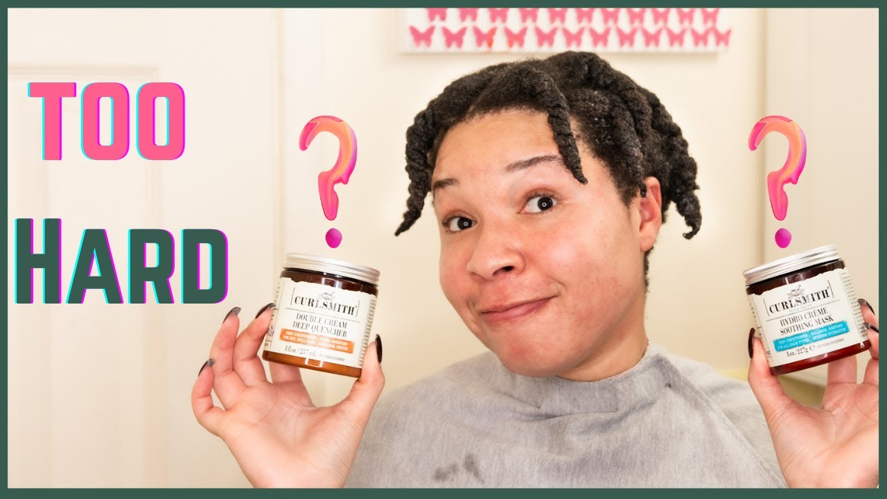 Curlsmith | Double Cream Deep Quencher против успокаивающей маски Hydrocreme | Битва кондиционеро...