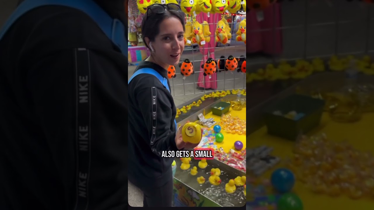 Looks easy, right? This carnival game is actually one of the hardest. Think you could win? 