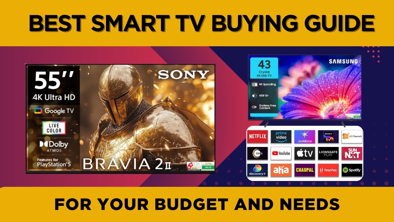 How to Buy a Smart TV ? |Best Smart Tv Buying Guide (2025) | Top Smart Picks