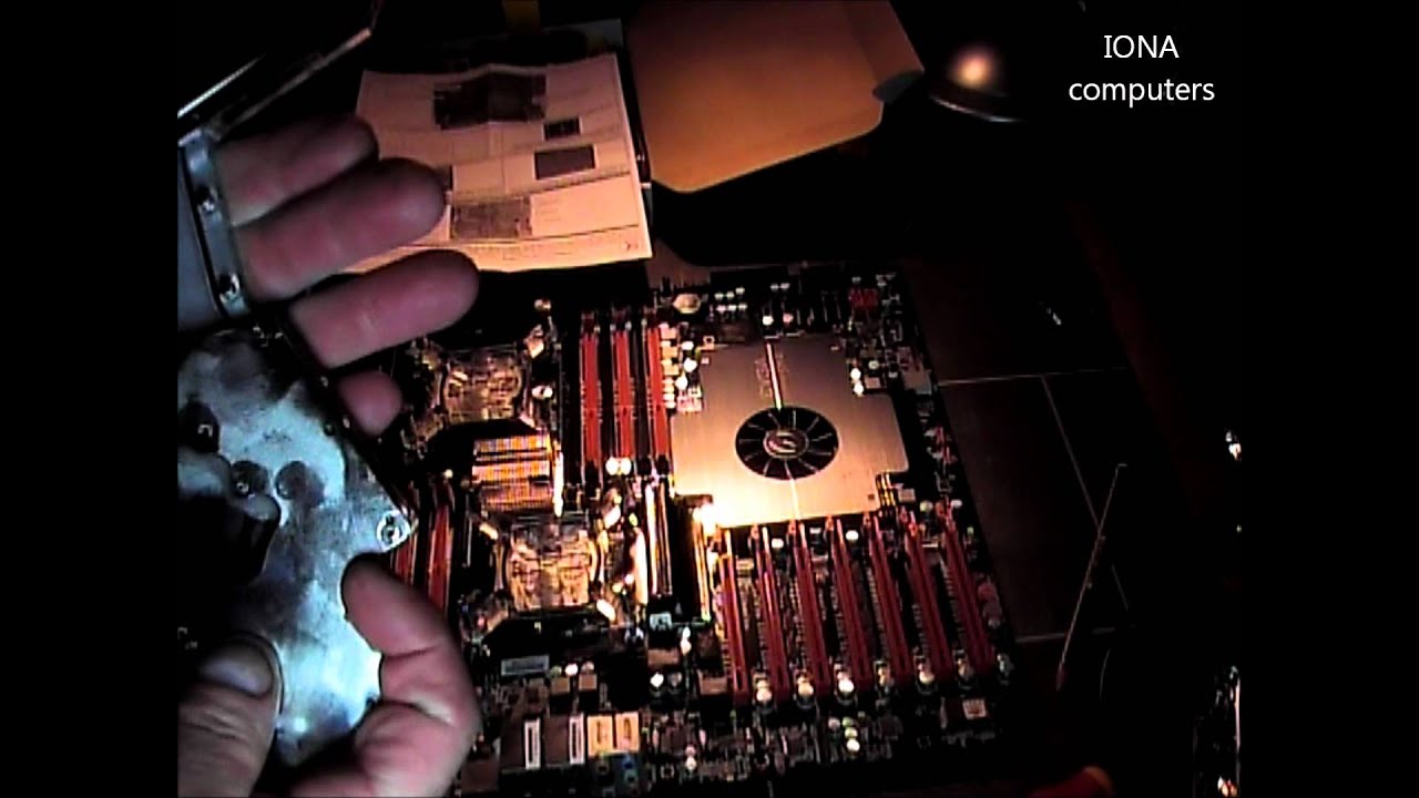 EVGA SR2 EK WATERBLOCK CONVERSION TIPS