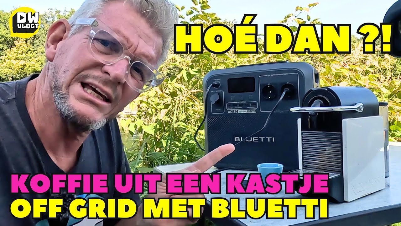 REVIEW BLUETTI AC180: OFF GRID MET EEN SLIM KASTJE - Solo camper Nederland - DWVLOGT #235