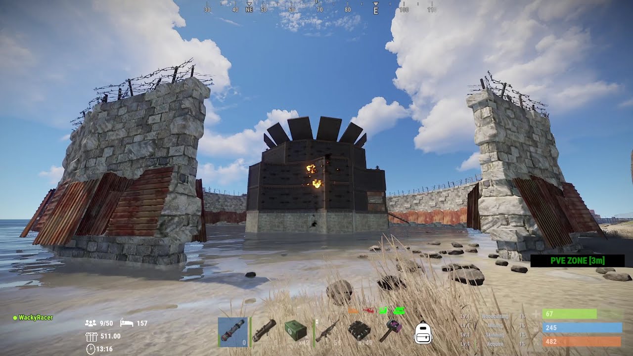 Raiding An Hard Base! - Raidable Bases Rust Mod - Modded Rust