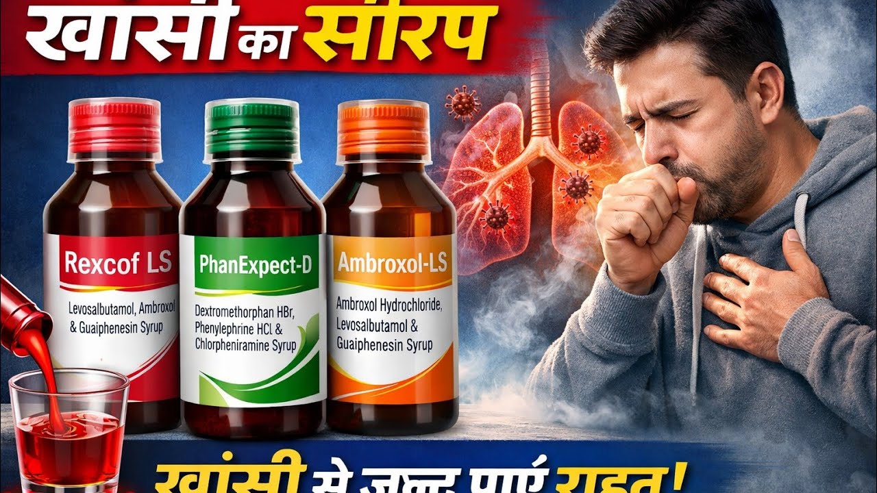 Weight caugh and dry caugh ke liye very best syrup (sukhi khasi and gili khasi)#takmedicime video.