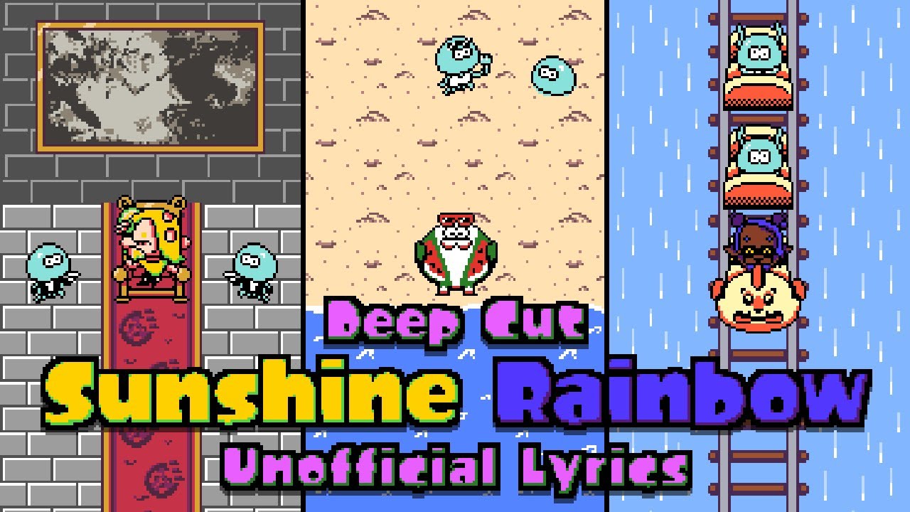 Deep Cut - Sunshine Rainbow (Unofficial Lyrics) - Splatoon 3: Summer Nights