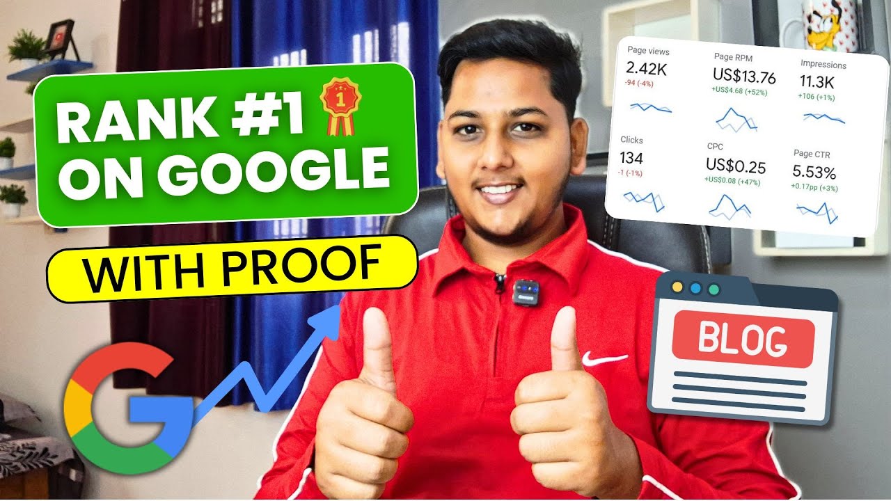 How to Rank on Google First Page | My Article Ranking on Top Page | Get Organic Traffic in 2025