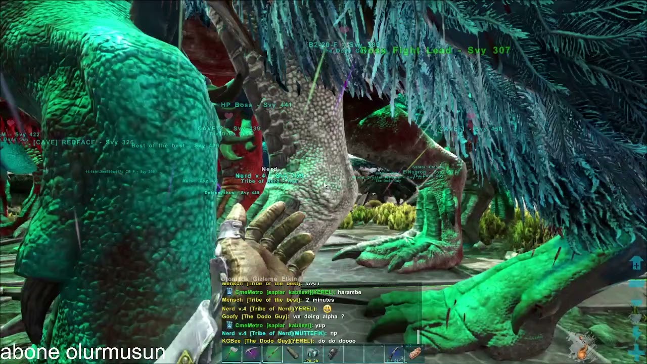 ark maymun boss fight