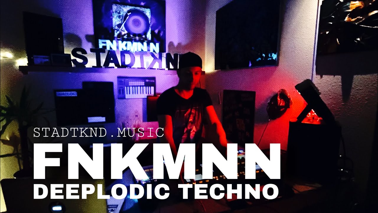FNKMNN -  Deep Melodic Techno Dj Set Live Mix by Markus Funkmann