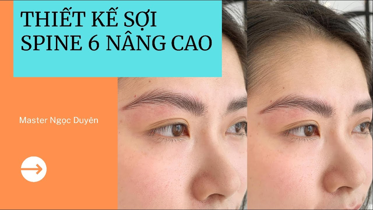 Hướng dẫn thiết kế sợi Hairstroke spine 6 NÂNG CAO