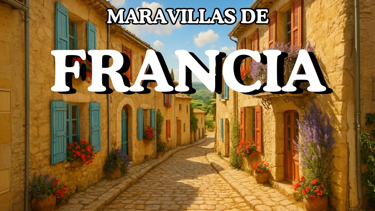 Maravillas de Francia - Los Pueblos Más Pintorescos de Francia - Vídeo de Viaje 4K