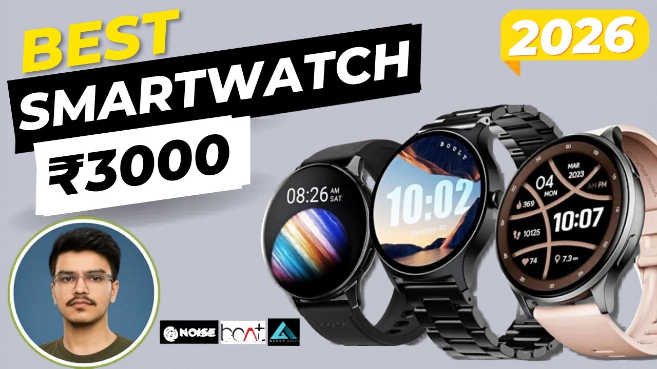 Top 3 Best Smartwatch under ₹3000 in India 2026🔥Don&rsquo;t Buy a Smartwatch Before Watching This