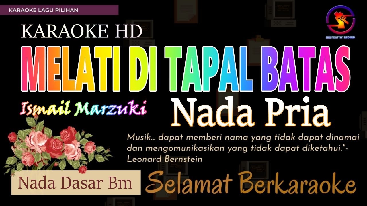 Karaoke Melati Di Tapal Batas - Ciptaan Ismail Marzuki (Ver. Eka Pratiwi Electone).
