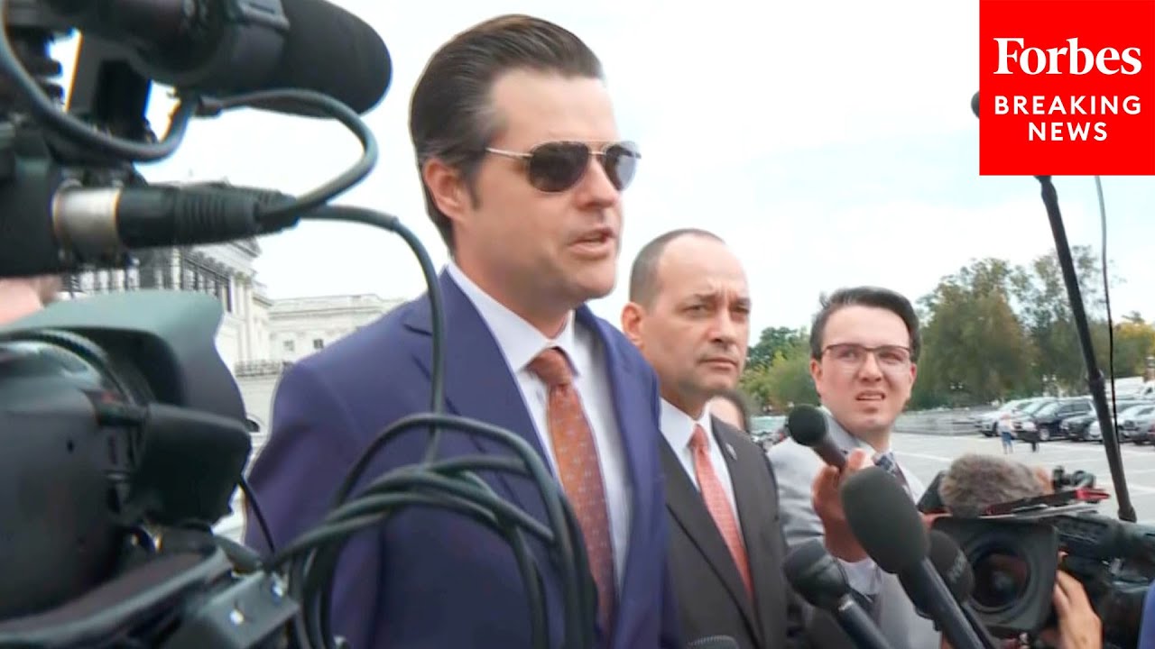 BREAKING NEWS: Matt Gaetz Says He's Willing To Be Removed In Order To Get Jim Jordan Elected Speaker