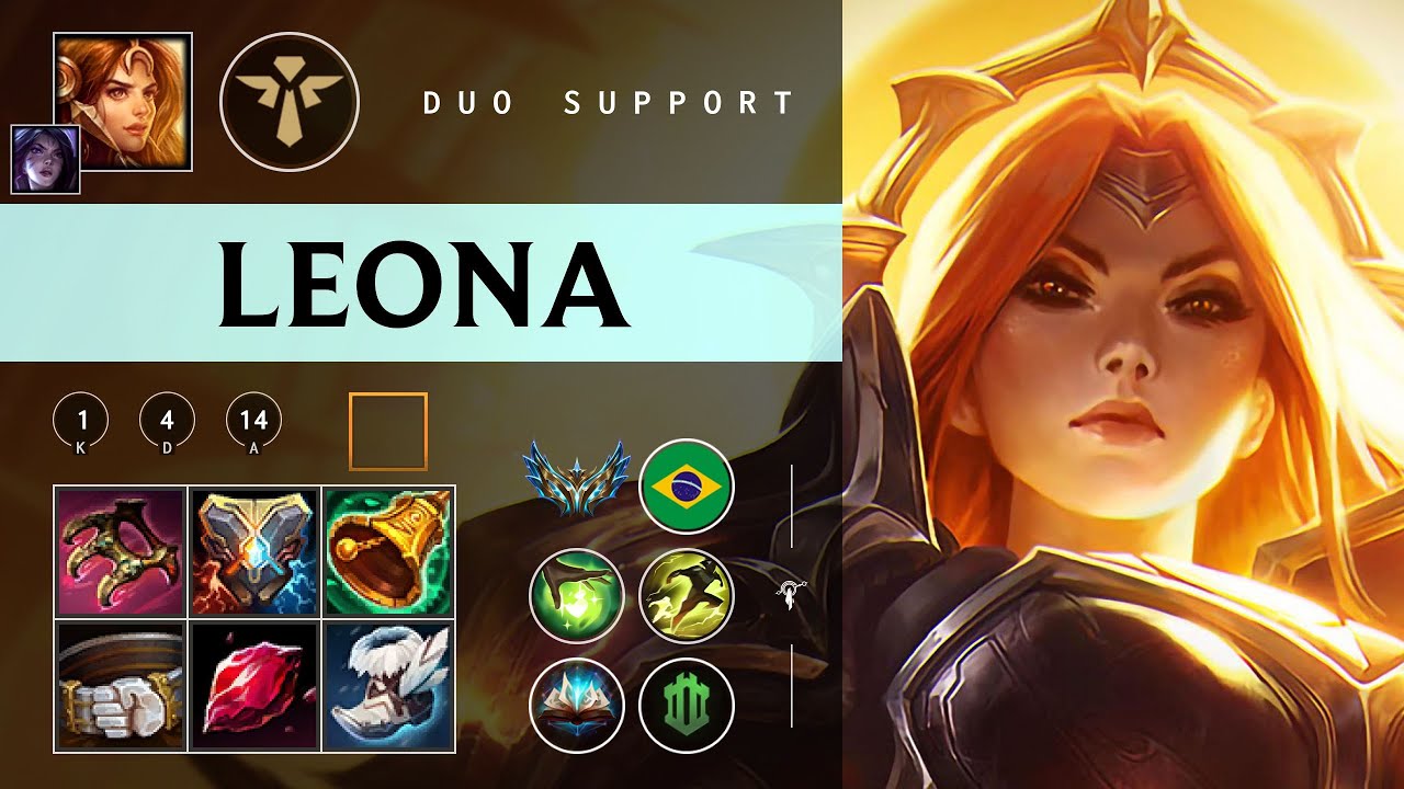 Leona Support vs Zilean - BR Challenger Patch 26.02