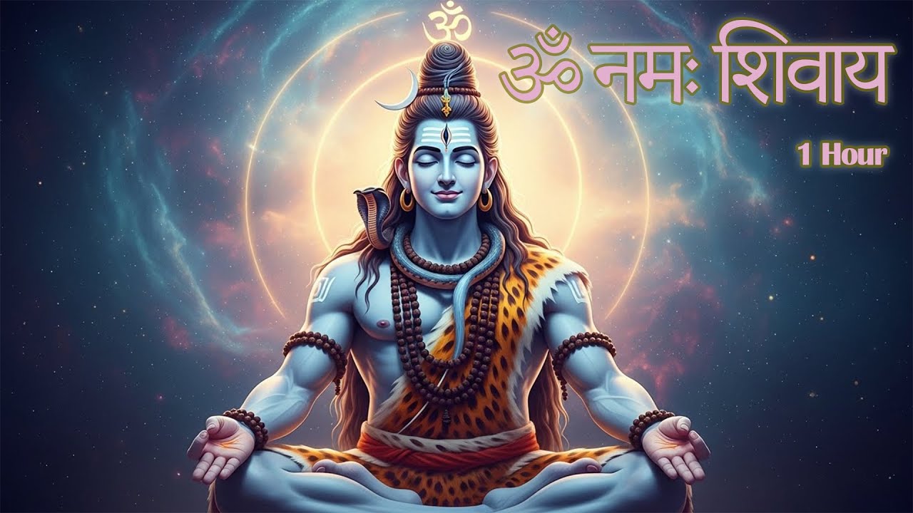 ॐ नमः शिवाय 1 Hour | Powerful Shiva Mantra for Peace & Calm Mind #omnamahshivaya