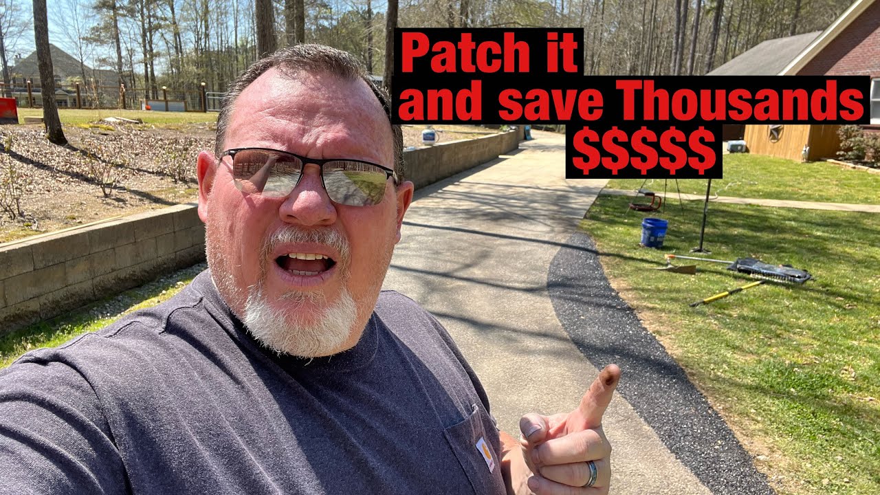 Cold patch asphalt repair