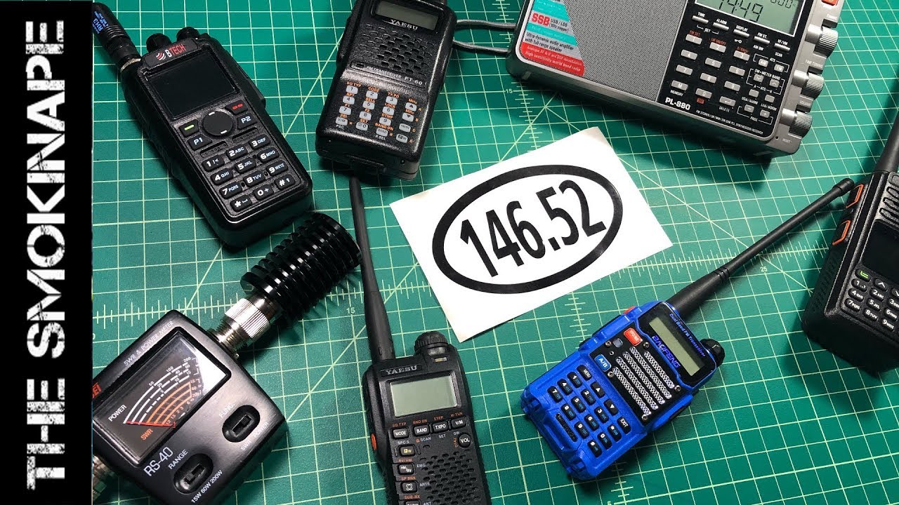 146.52 Mhz 2m Amateur Radio Calling Frequency - TheSmokinApe