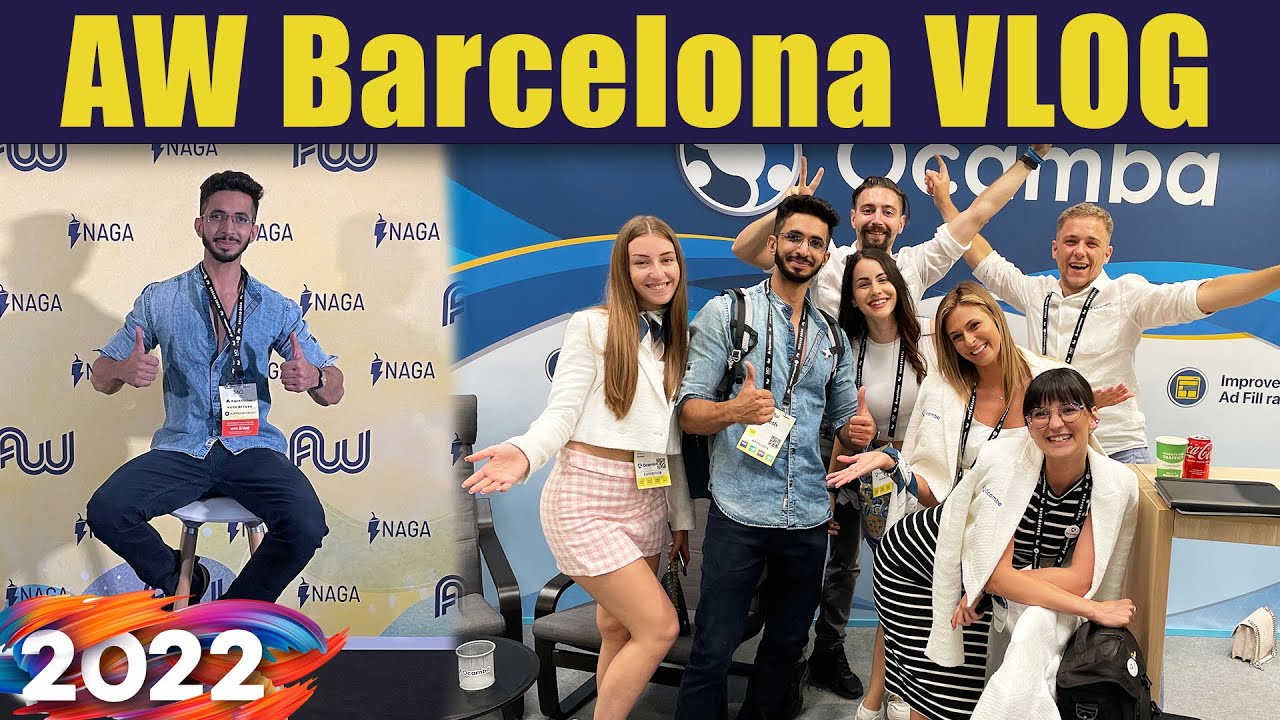 Affiliate World Barcelona (2022) VLOG 🔥 Affiliate World Conferences in Europe ♥️