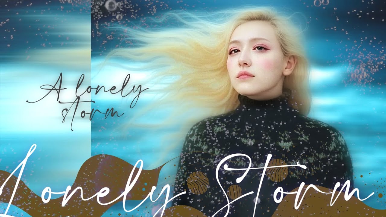 【Lonely Storm】Original New Song ~ A.I. English Singing Ver ~ LyricMV by Kapoetry Production