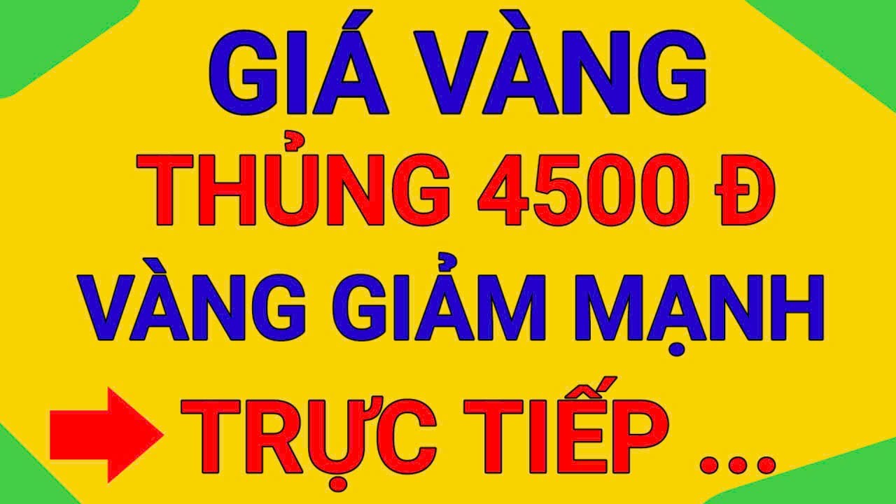 TRỰC TIẾP GIÁ VÀNG CHIỀU 2//2/2026 GIẢM KHÔNG PHANH