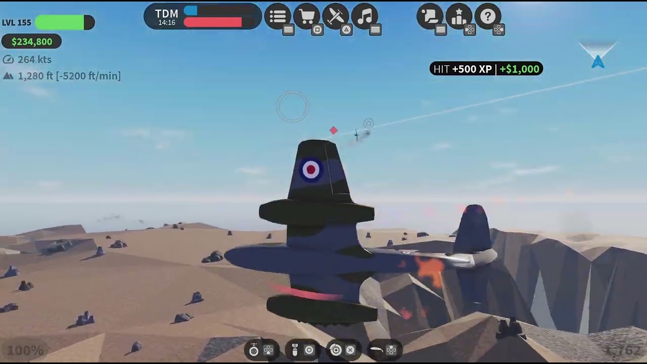 Day one of playing UNPLEASANT planes in HOSTILE SKIES!