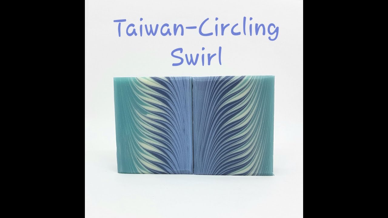 Soap making - Taiwan Circling Swirl -  MTG Seifen Trend