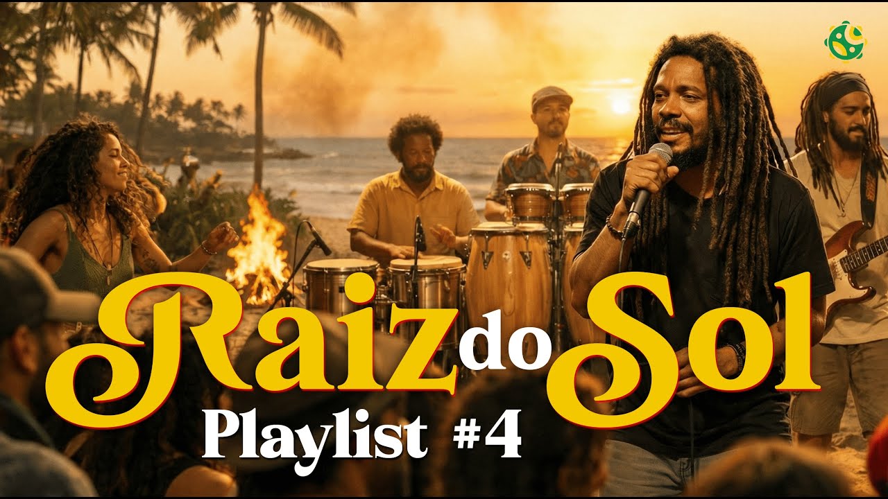 🌴 Raiz do Sol Playlist #4 [2026] | Reggae Para Relaxar | Clima de Praia | VibeBR