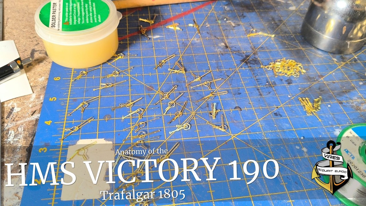 HMS Victory 1:84 de Artesania Latina Ep. 190