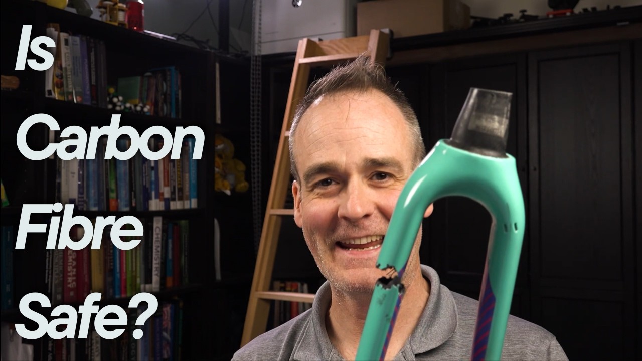 I got doored!  So I CT scanned my carbon fiber bike fork!