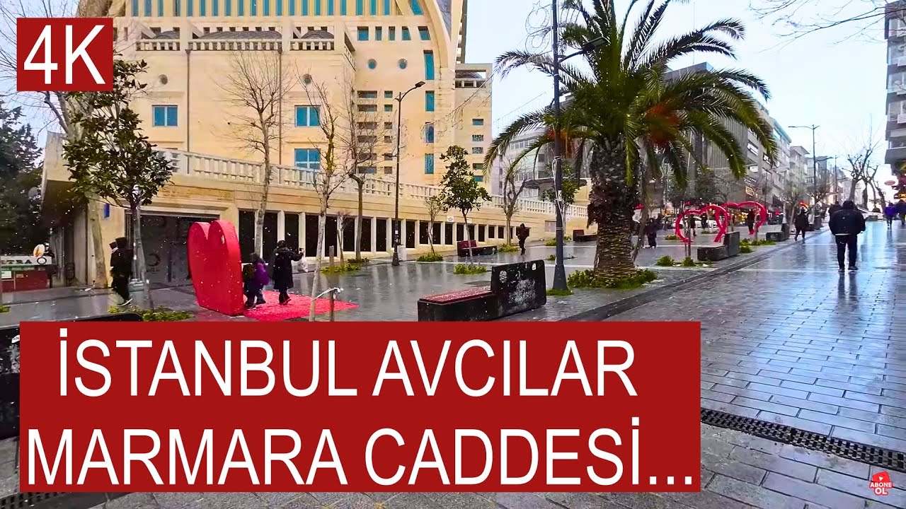 İstanbul / Avcılar / Marmara Caddesi 4K UHD