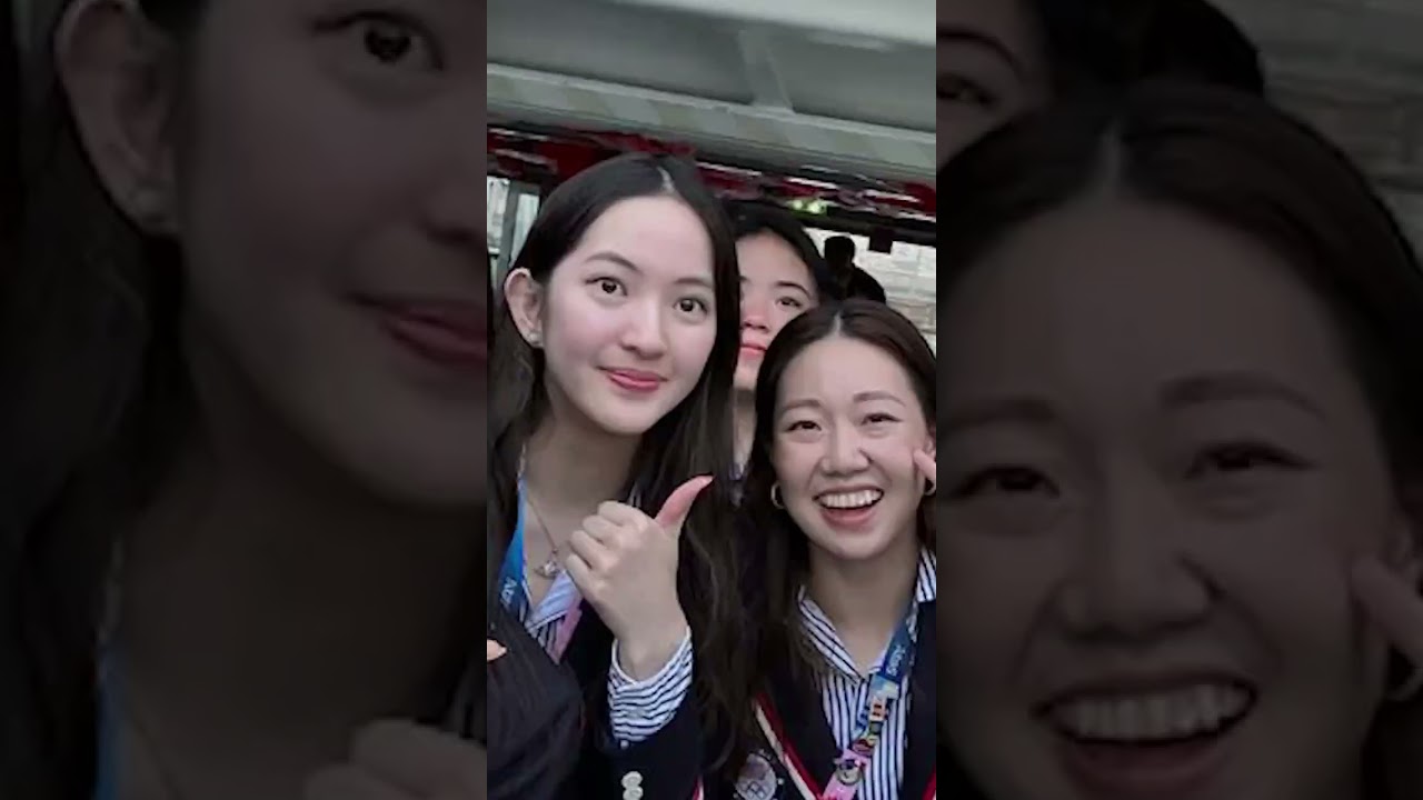 A reunion with Team USA&rsquo;s table tennis stars Lily Zhang and Amy Wang 🏓