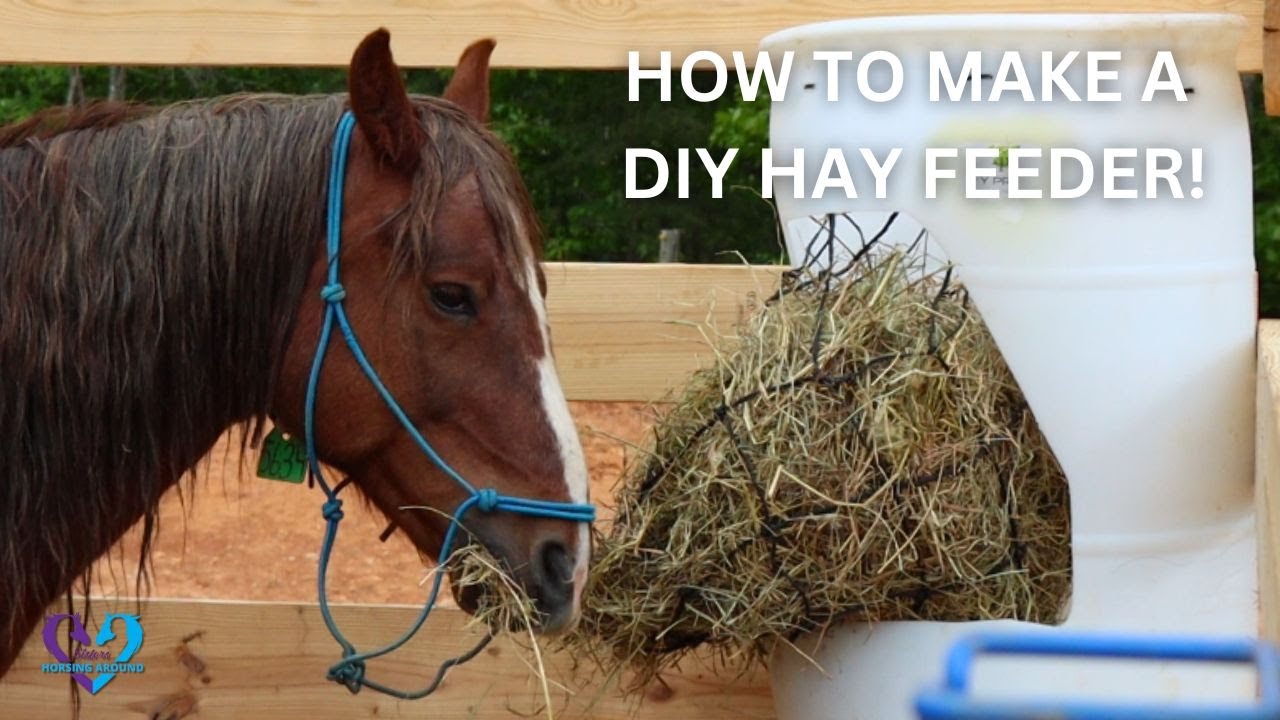 DIY HAY FEEDER TUTORIAL!!